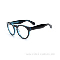 New Arrival Full Rim Acetate Round Shape Optical Spectacles Frames Handmade Eyewear